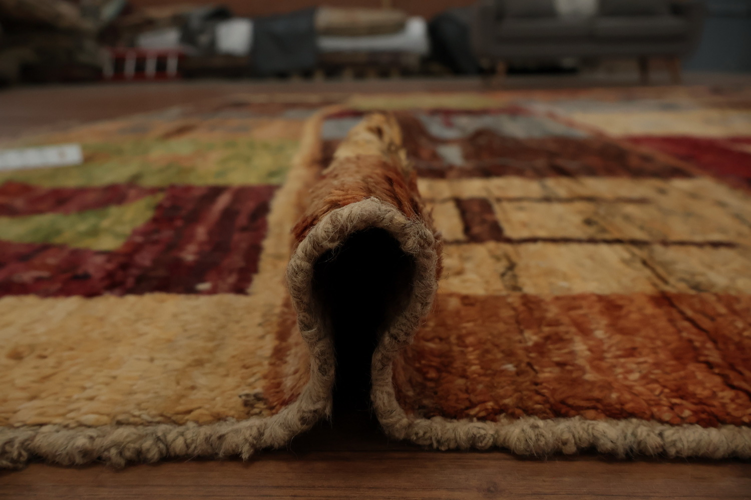 Vibrant Geometric Handmade Moroccan Large Area Rug 10x13