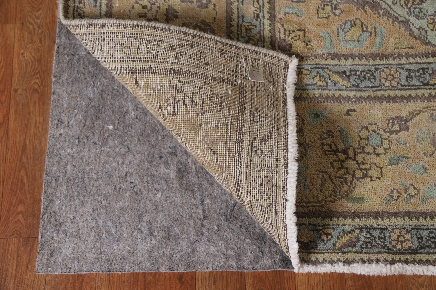 Vintage Floral Tabriz Persian Area Rug 8x11