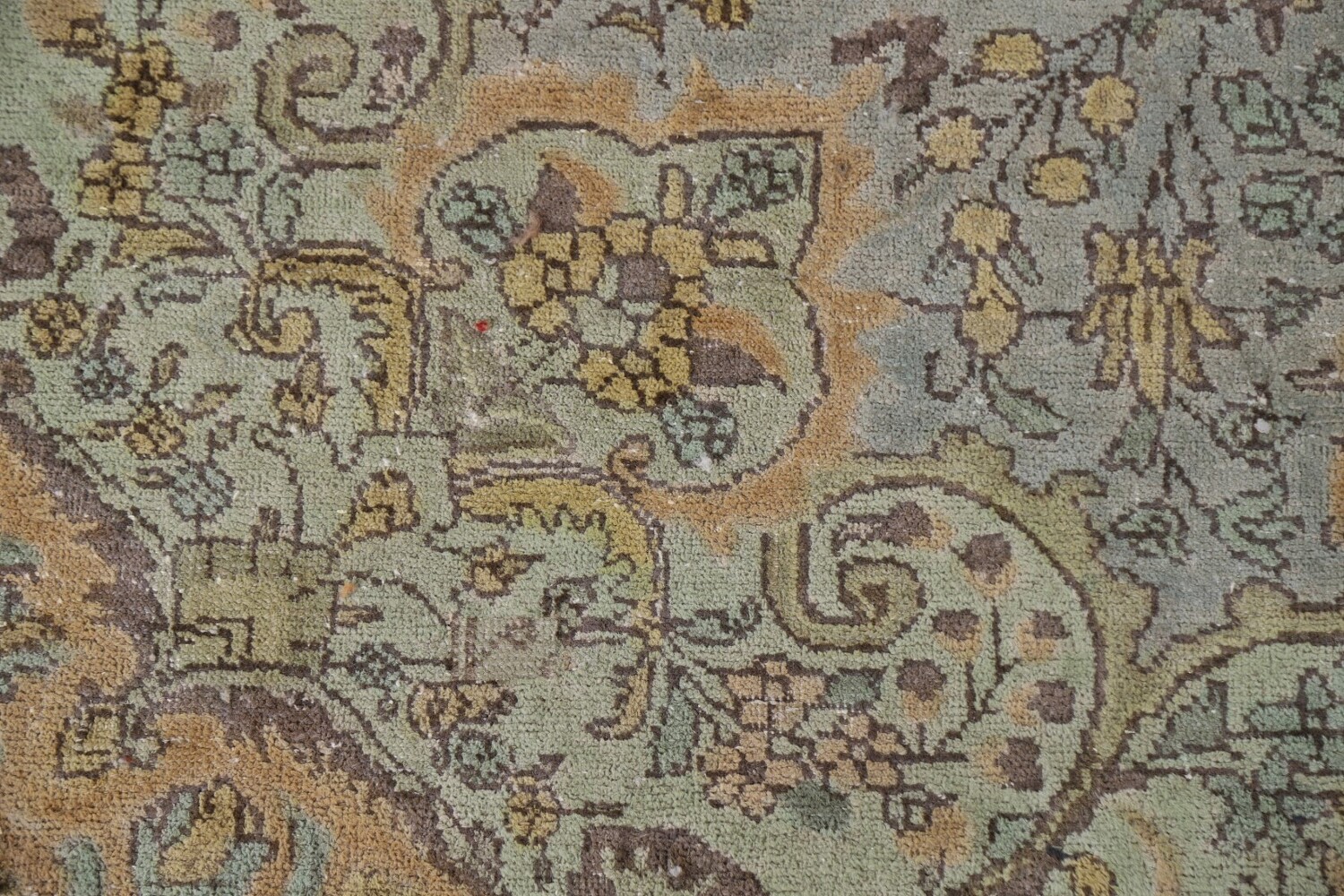 Vintage Floral Tabriz Persian Area Rug 8x11