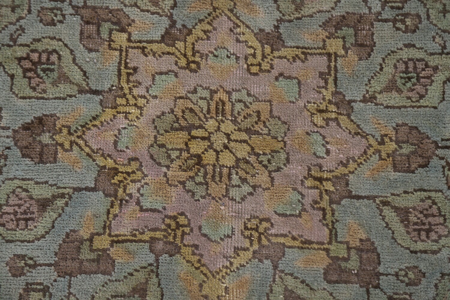 Vintage Floral Tabriz Persian Area Rug 8x11