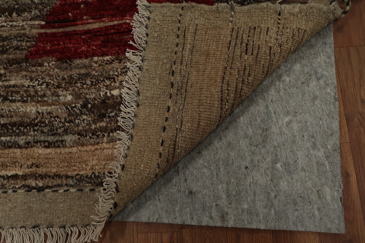 Contemporary Moroccan Large Rug 10x14 with Abstract Diamond Shapes
