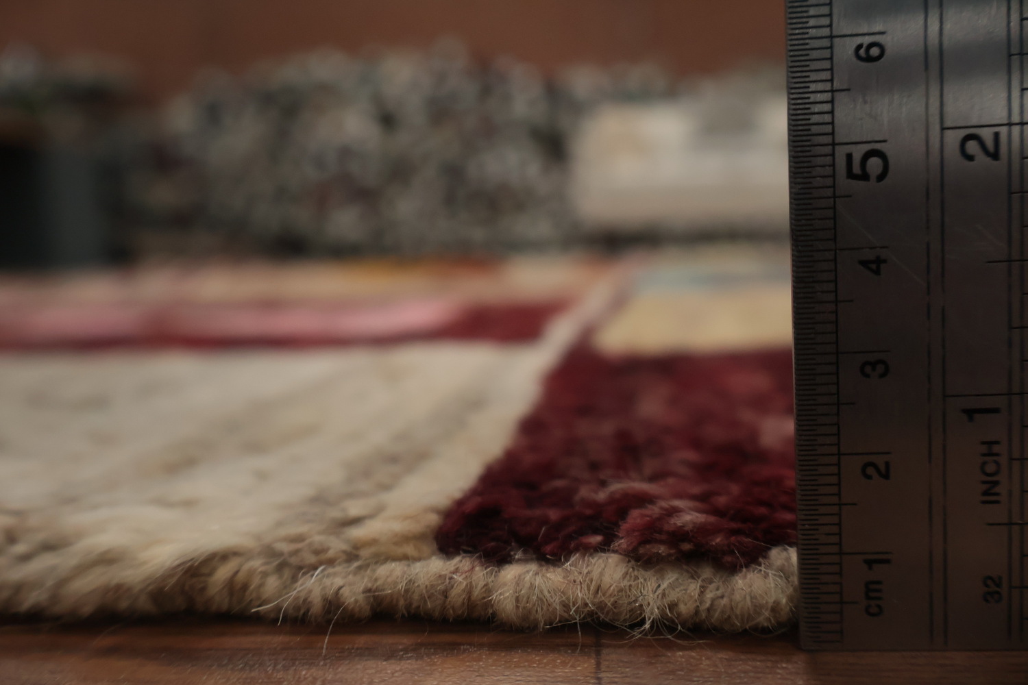 Multi-Colored Wool Moroccan Large Rug 10x14