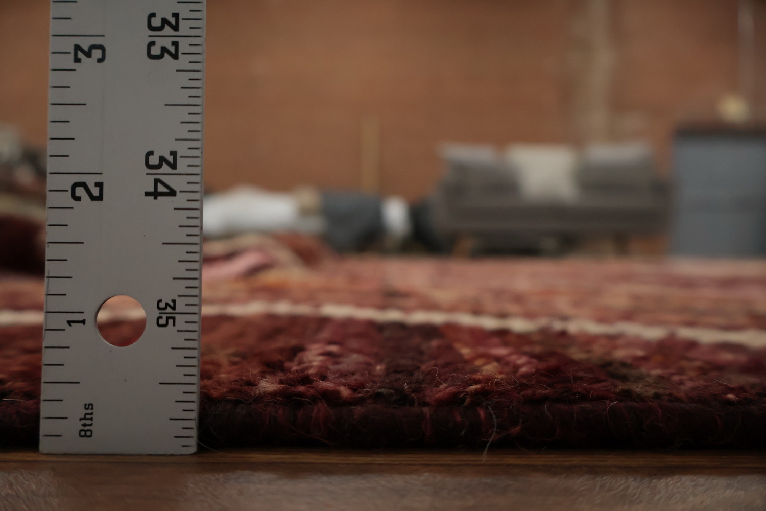 Earthy Tones Meet Modern Wool Moroccan Large Area Rug 10x14