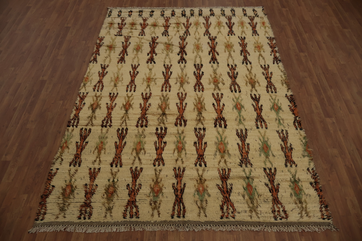 Tribal Moroccan Oriental Area Rug 7x10