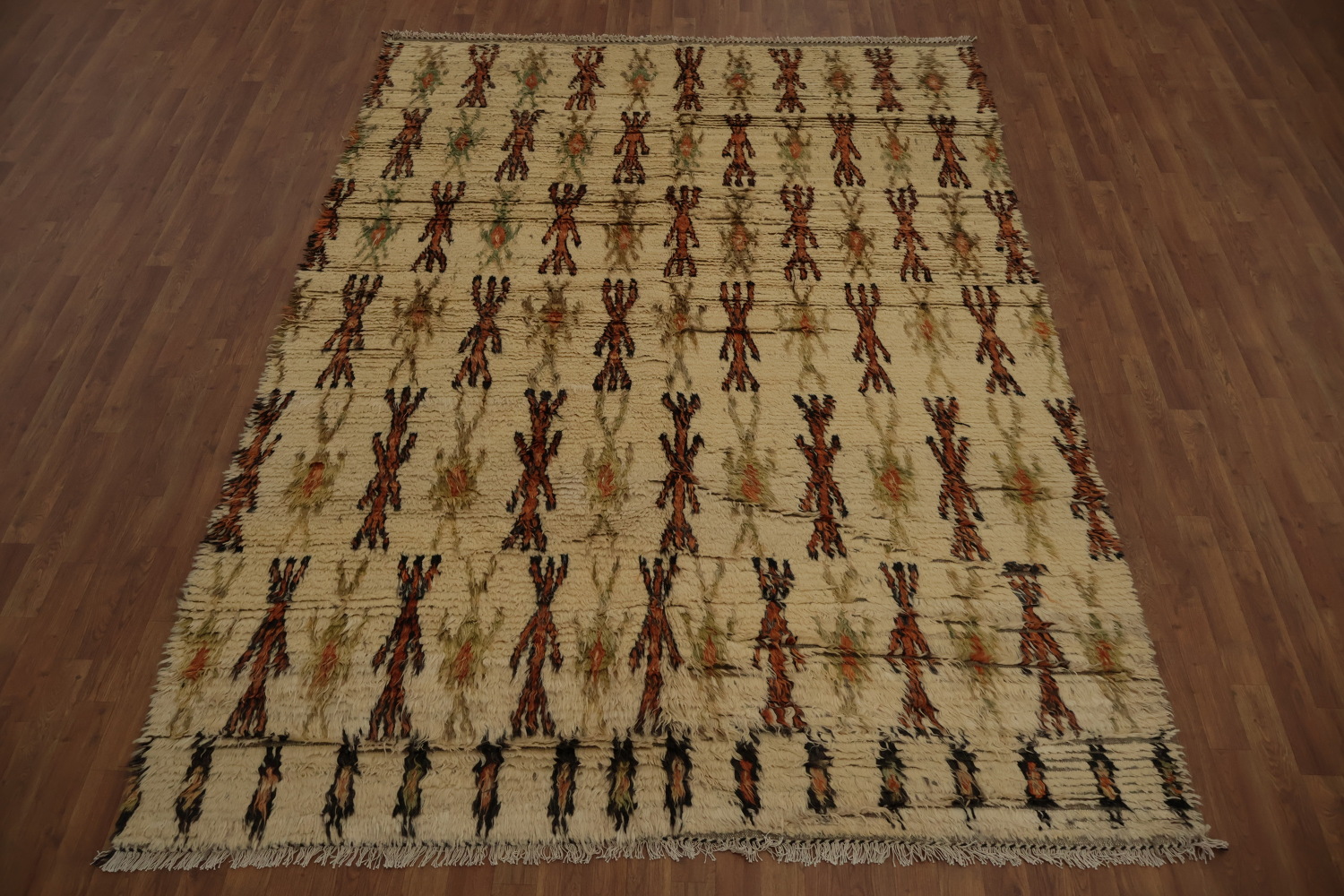 Tribal Moroccan Oriental Area Rug 7x10