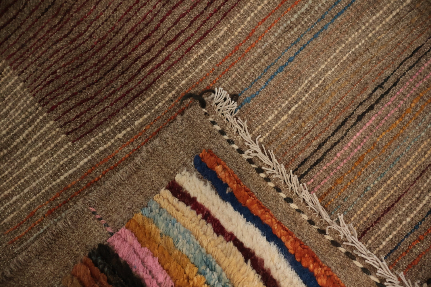 Multicolor Moroccan Area Rug 8x10 for Contemporary Spaces