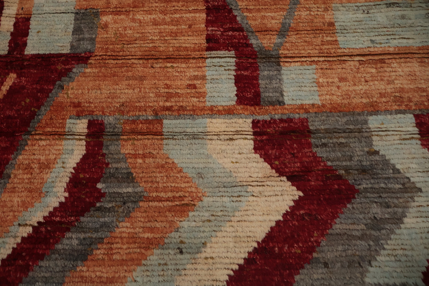 Rustic Charm Moroccan Large Area Rug 9x12 with Geometric Patterns