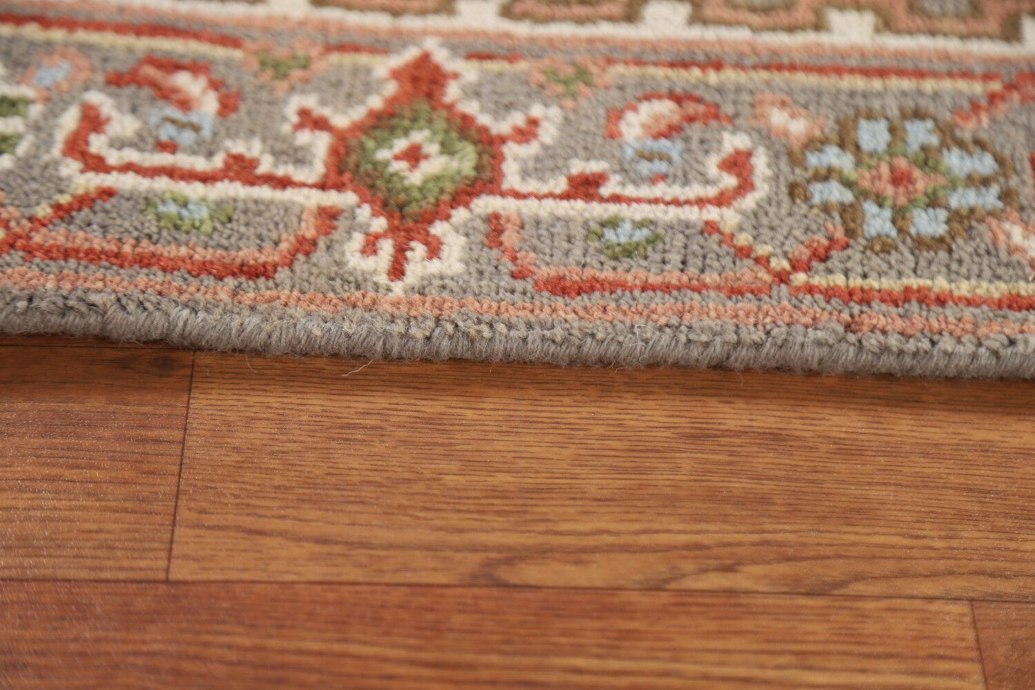 Geometric Heriz Serapi Oriental Runner Rug 3x12