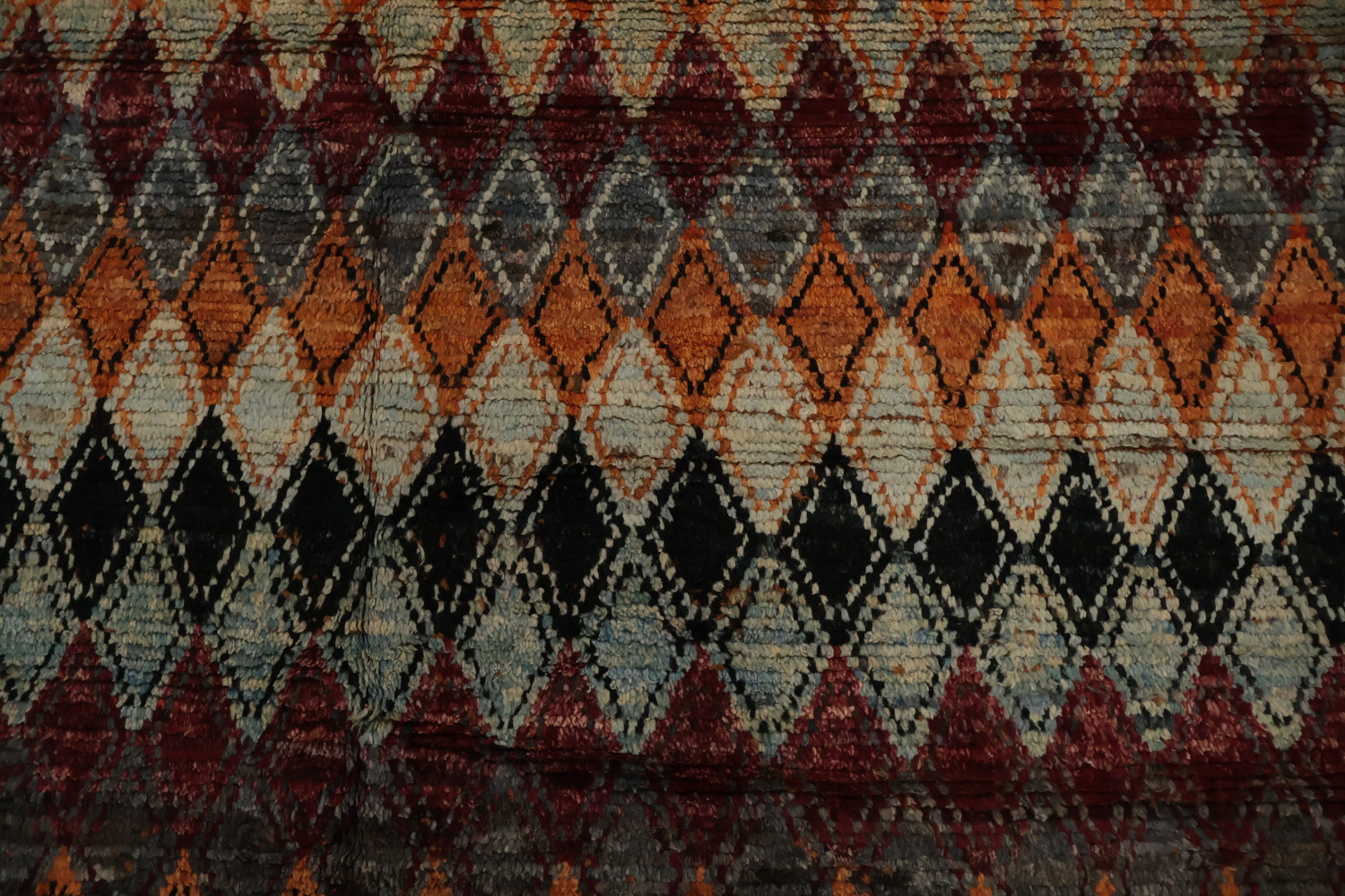 Geometric Moroccan Handmade Area Rug 7x10