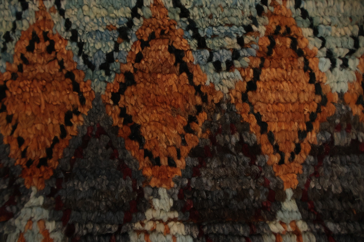 Geometric Moroccan Handmade Area Rug 7x10