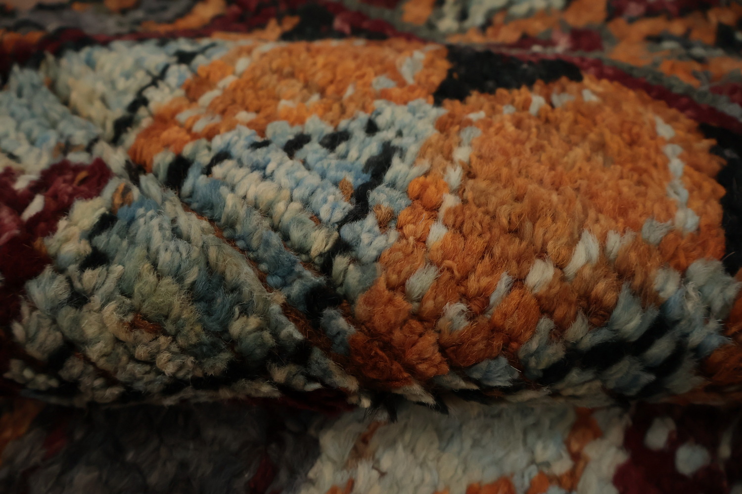 Geometric Moroccan Handmade Area Rug 7x10