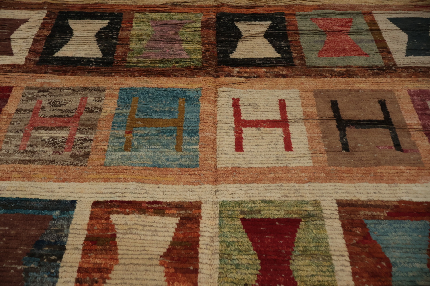 Geometric Moroccan Large Area Rug 10x14