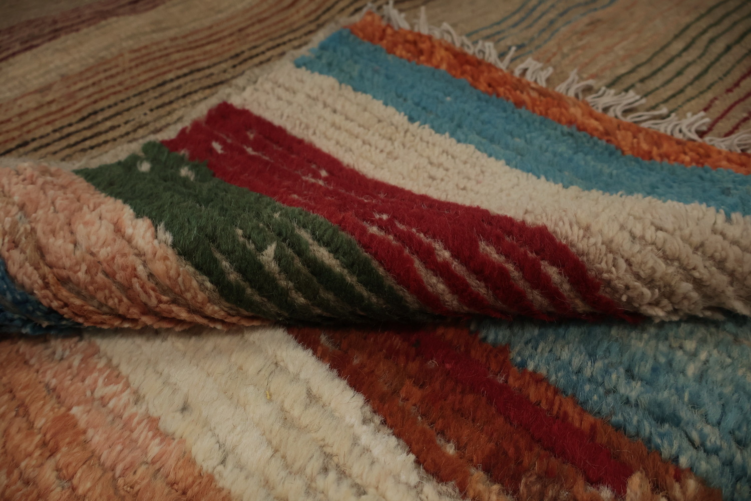 Geometric Moroccan Large Area Rug 10x14