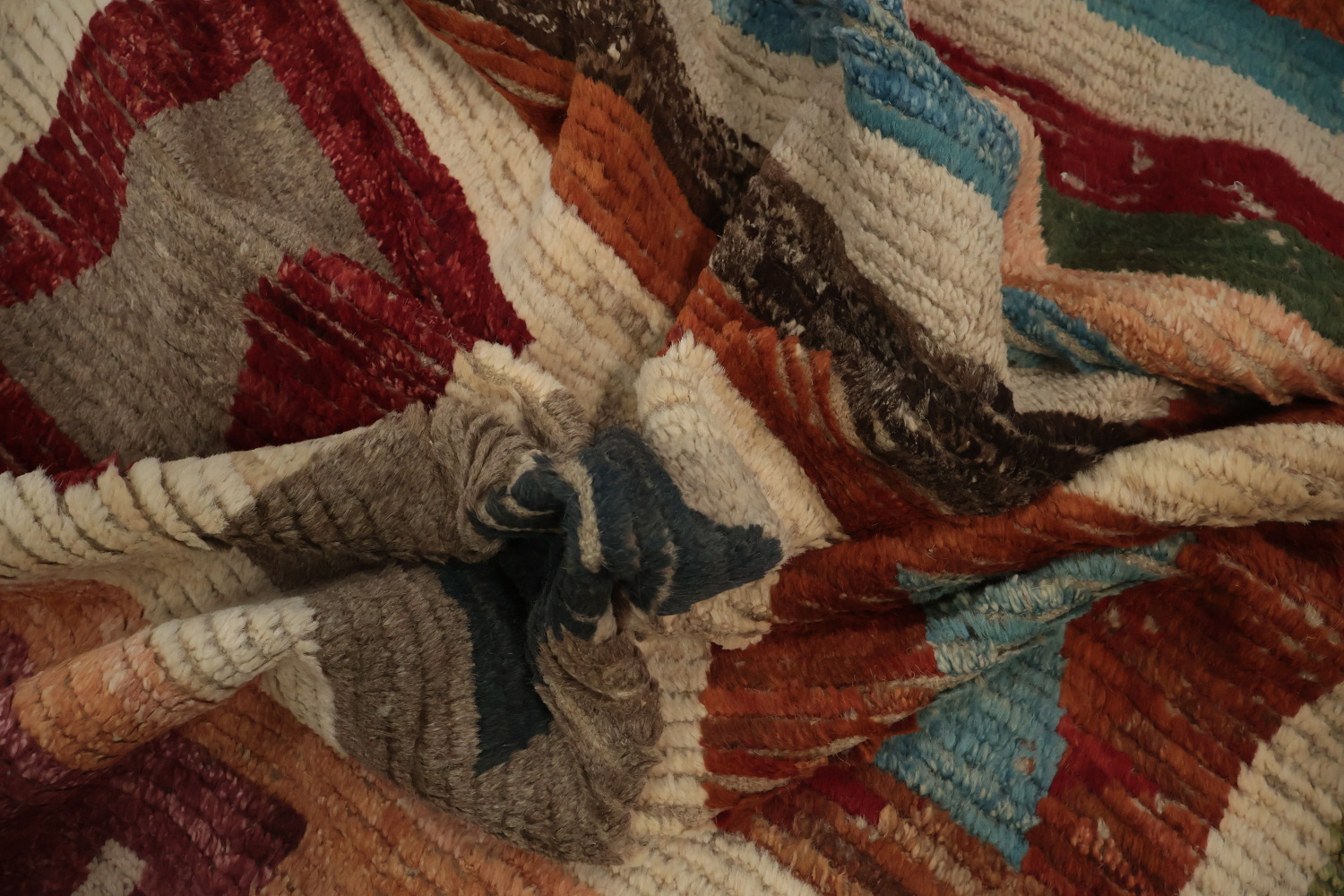 Geometric Moroccan Large Area Rug 10x14