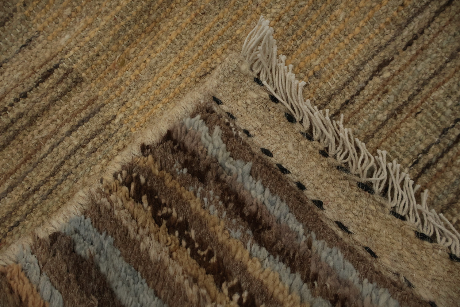 Rustic Moroccan Wool Large Rug 10x14 Accent Your Space with Elegance