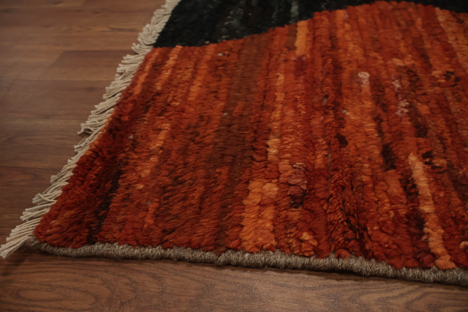 Bold Stripes Geometric Decorative Moroccan Area Rug 8x10