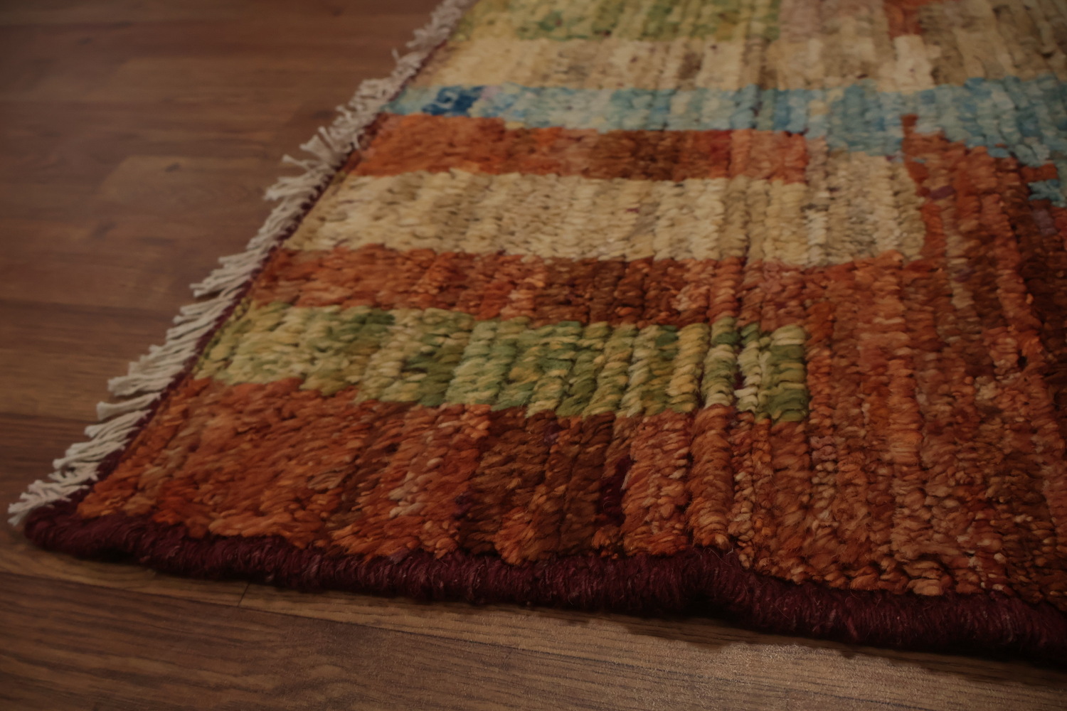 Earthy Moroccan Wool Area Rug 8x10 Elevates Room Aesthetic