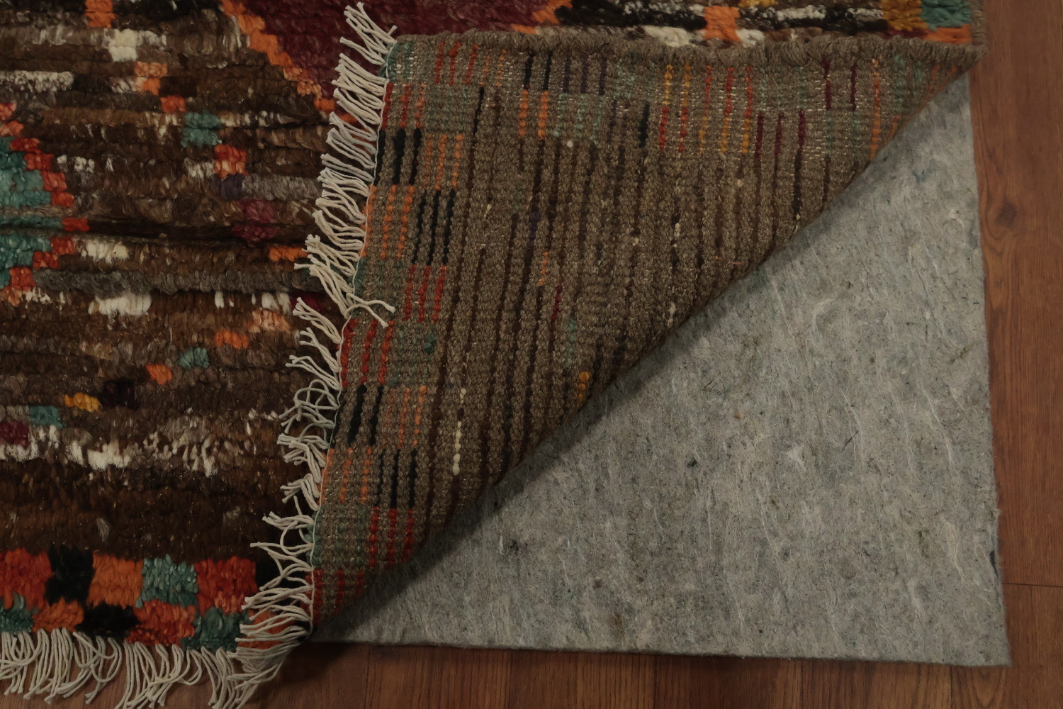 Create Cozy Ambiance with Earth-Toned Moroccan Area Rug 9x12