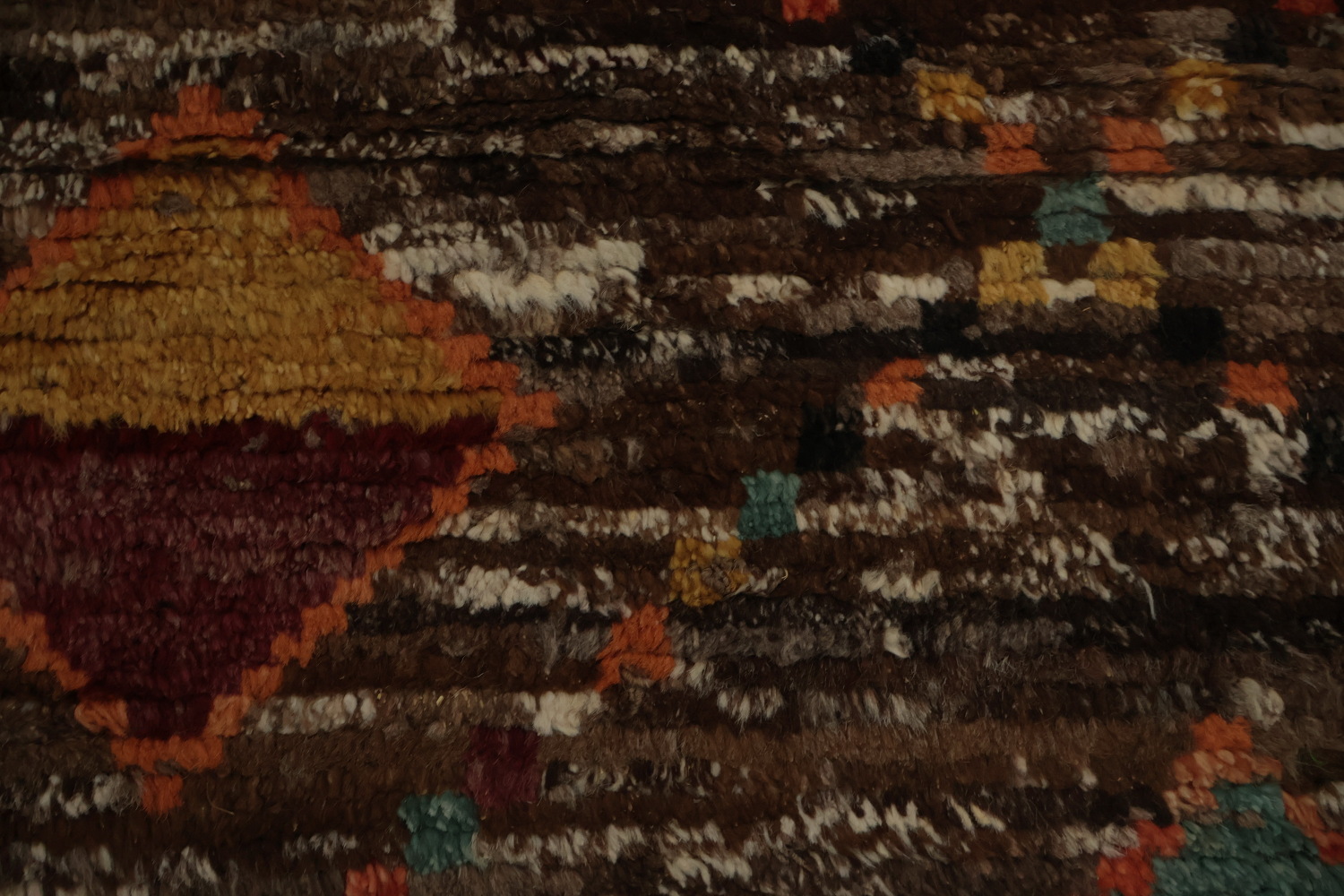 Create Cozy Ambiance with Earth-Toned Moroccan Area Rug 9x12