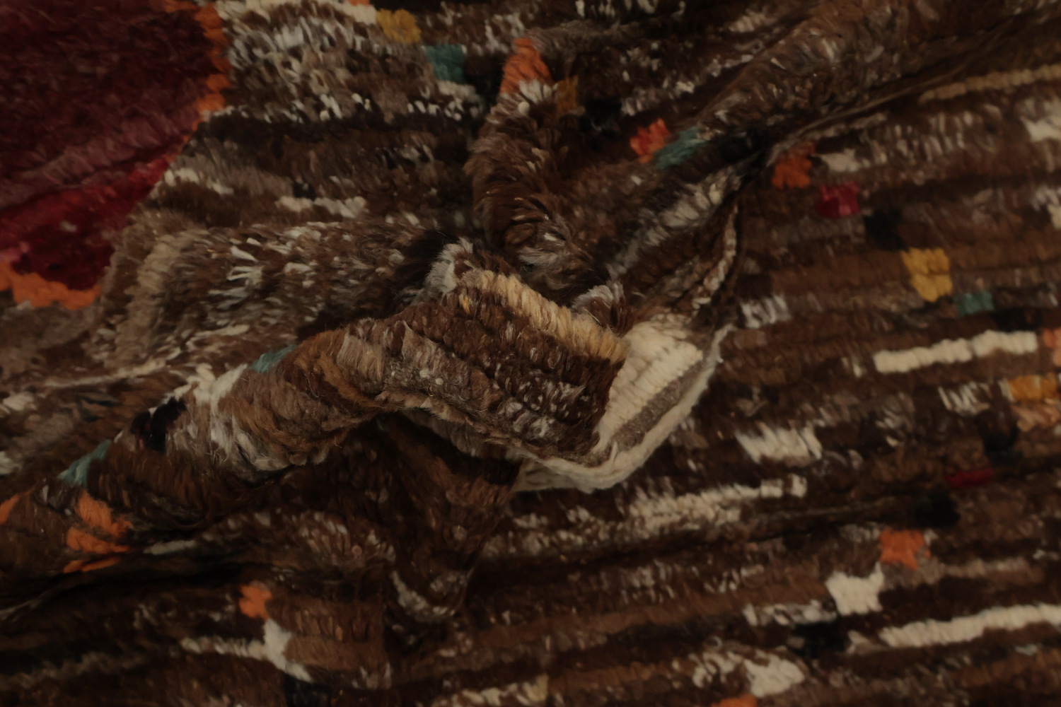 Create Cozy Ambiance with Earth-Toned Moroccan Area Rug 9x12