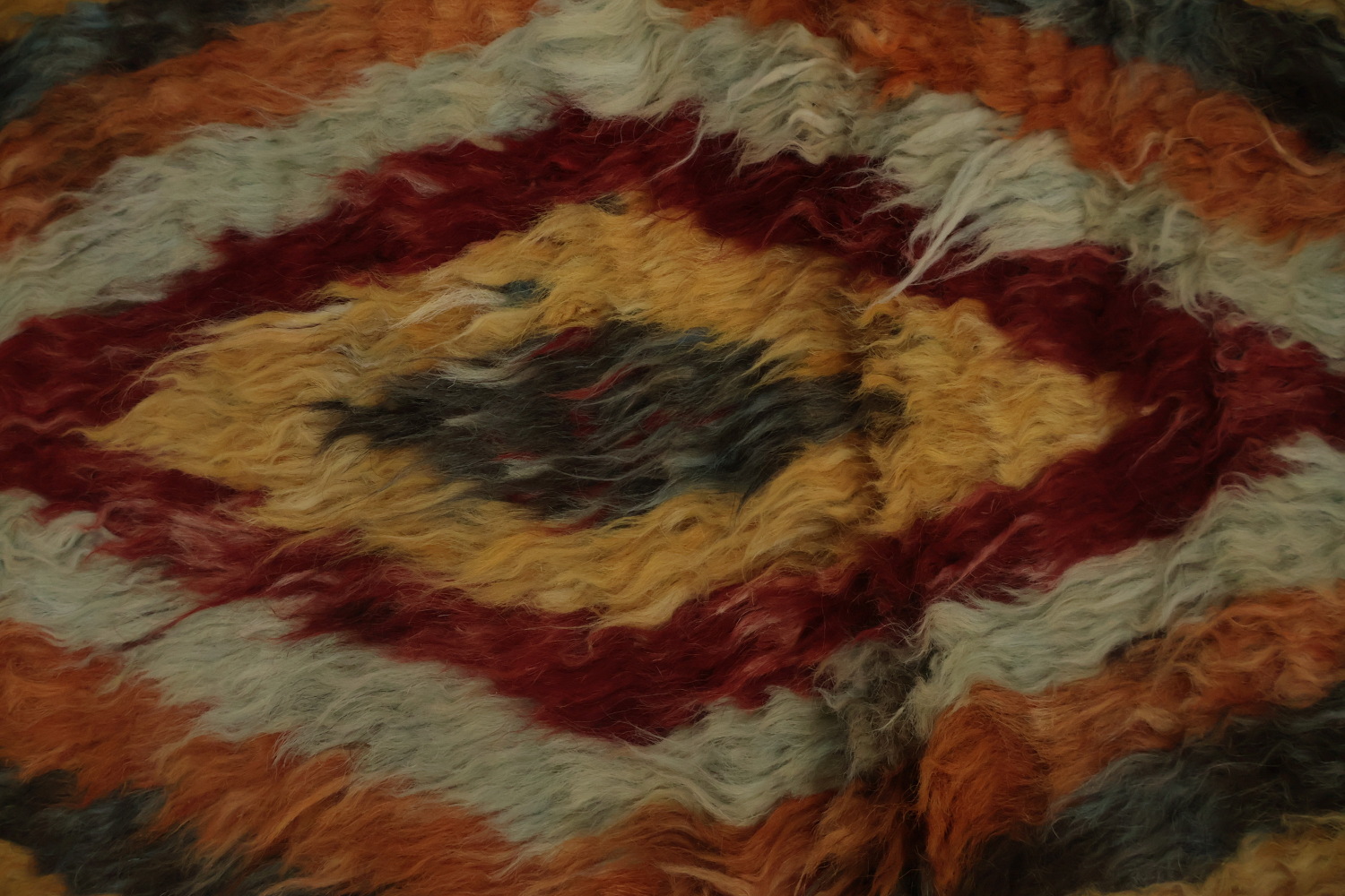 Zigzag Pattern Moroccan Berber Runner Rug 3x13 for Dynamic Room Decor