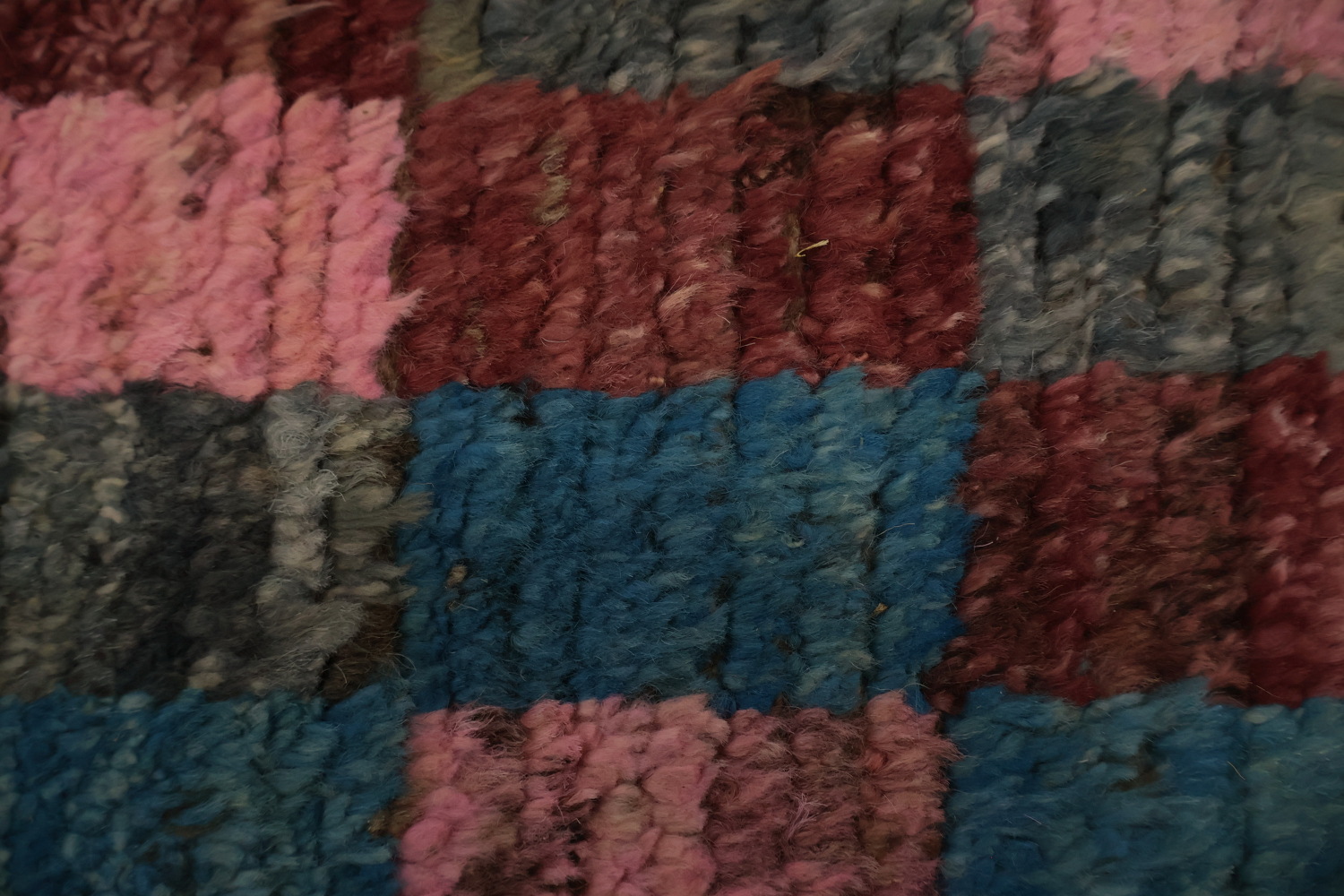 Artisan Moroccan Runner Rug 3x13 with a Unique Geometric Design