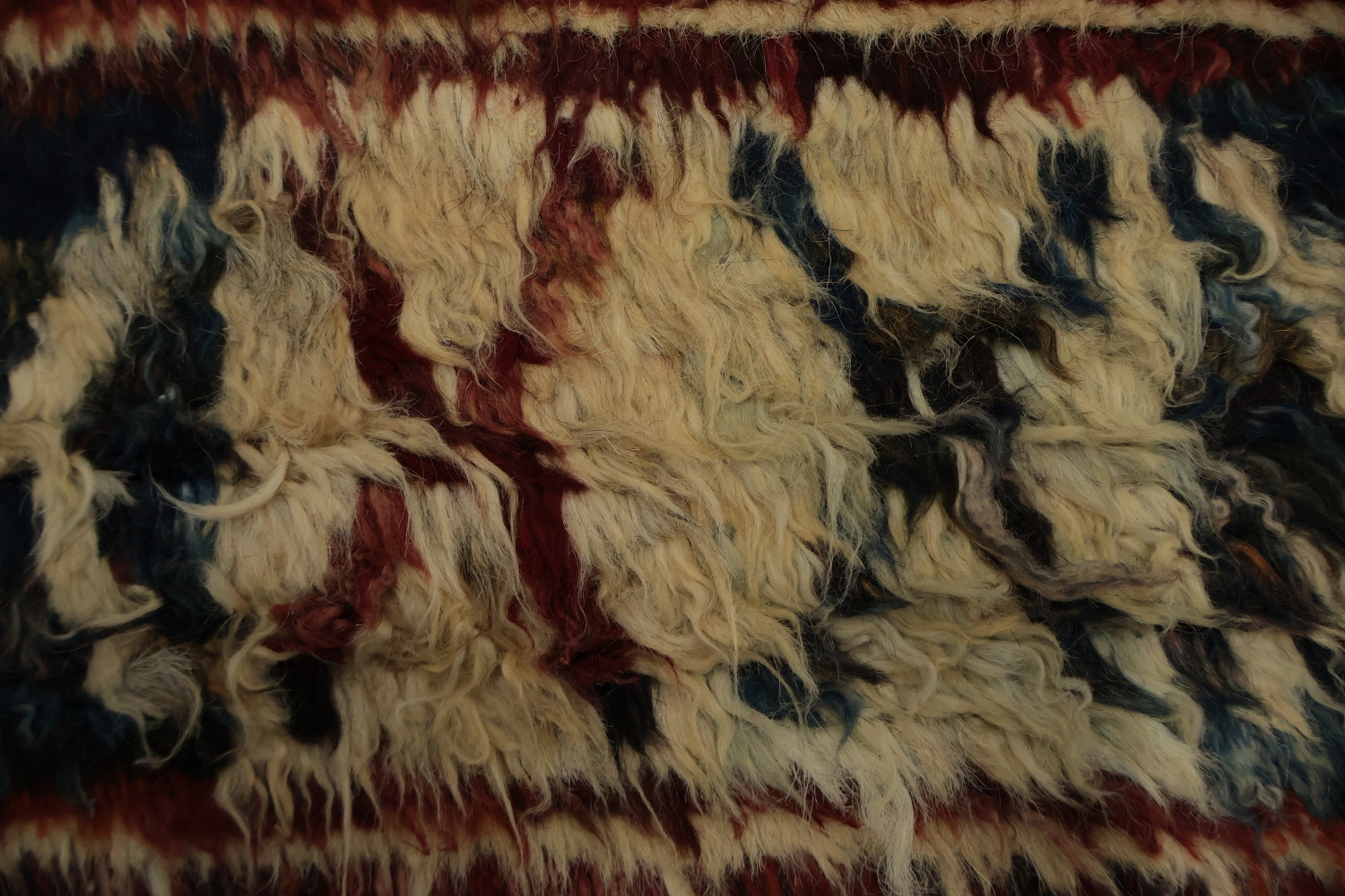 Bold Geometrics on a Classic Moroccan Area Rug 8x10