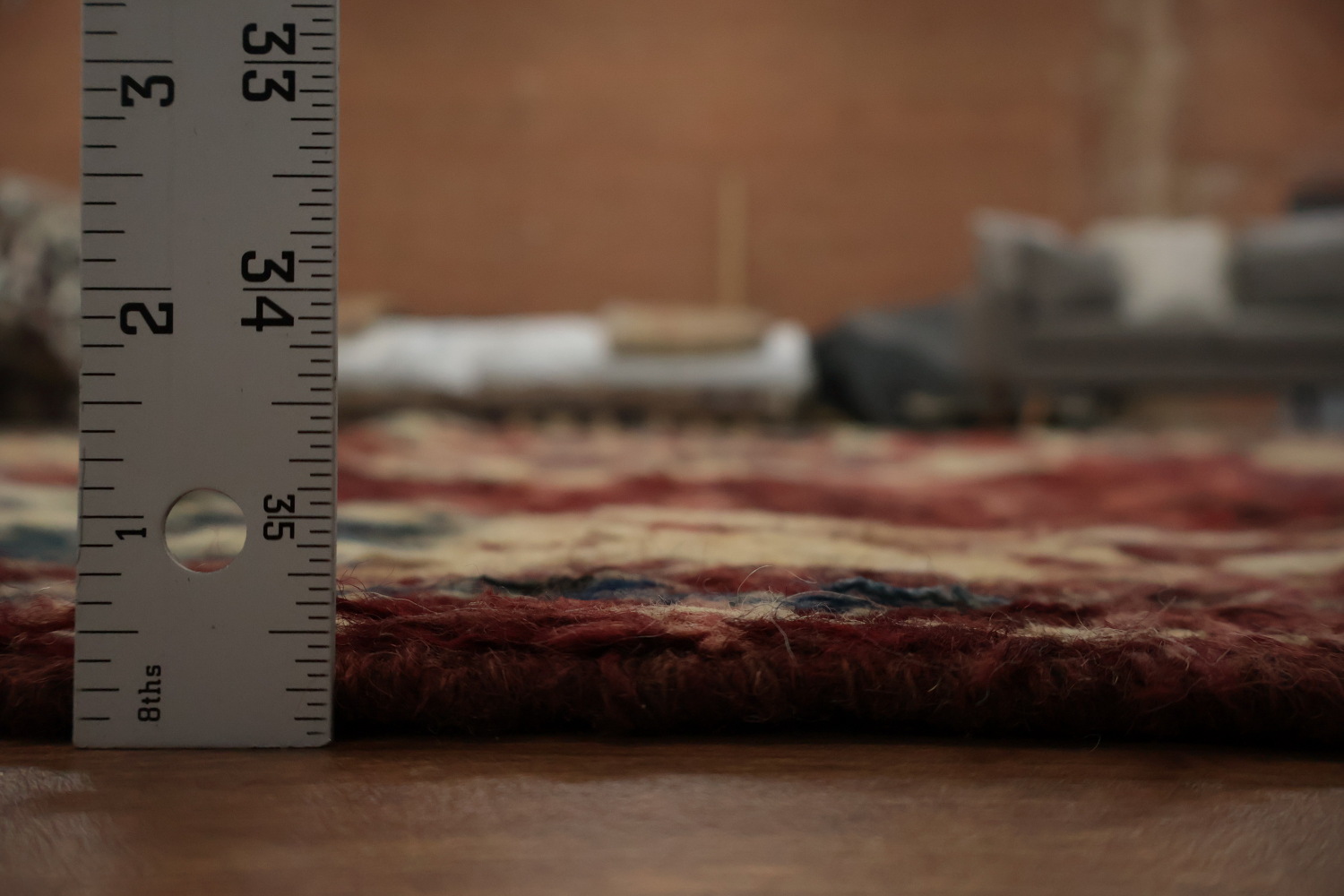 Bold Geometrics on a Classic Moroccan Area Rug 8x10