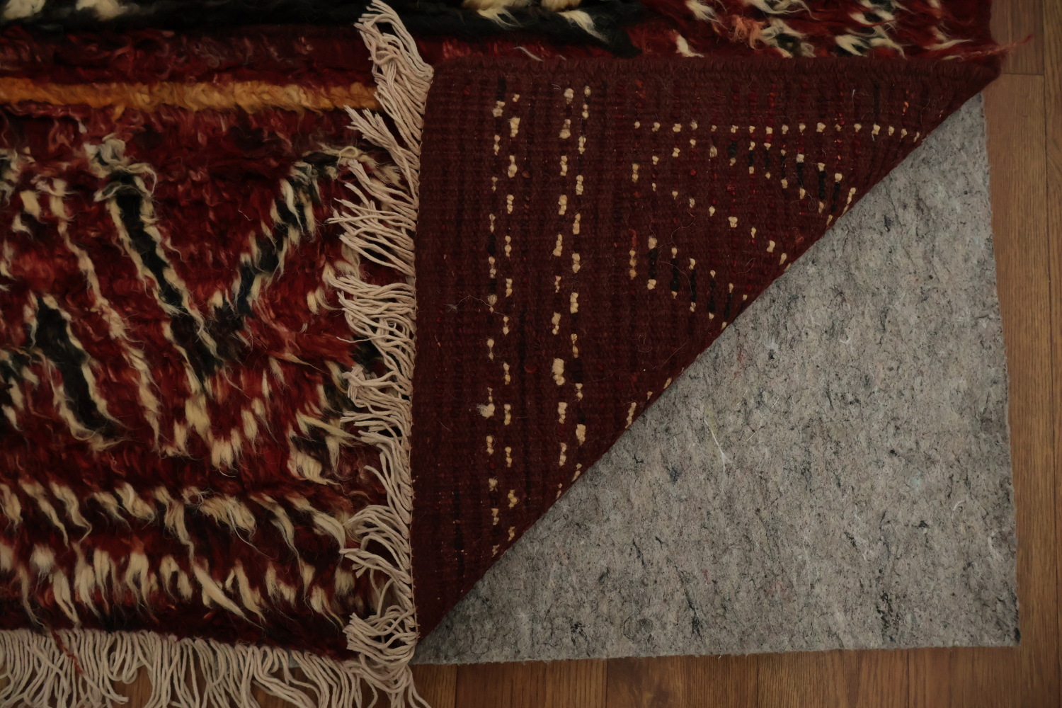 Exquisite Moroccan Wool Area Rug 8x10 with Decadent Tribal Detailing