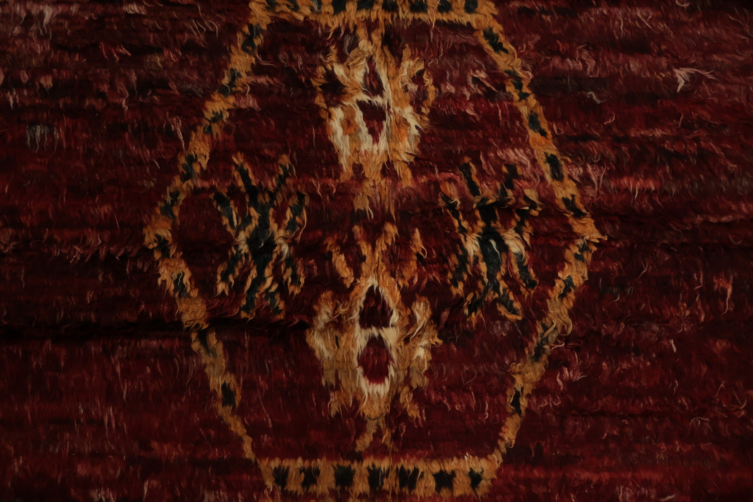 Exquisite Moroccan Wool Area Rug 8x10 with Decadent Tribal Detailing