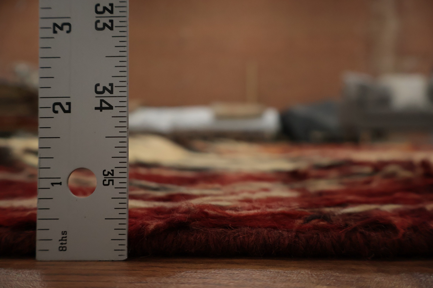 Exquisite Moroccan Wool Area Rug 8x10 with Decadent Tribal Detailing