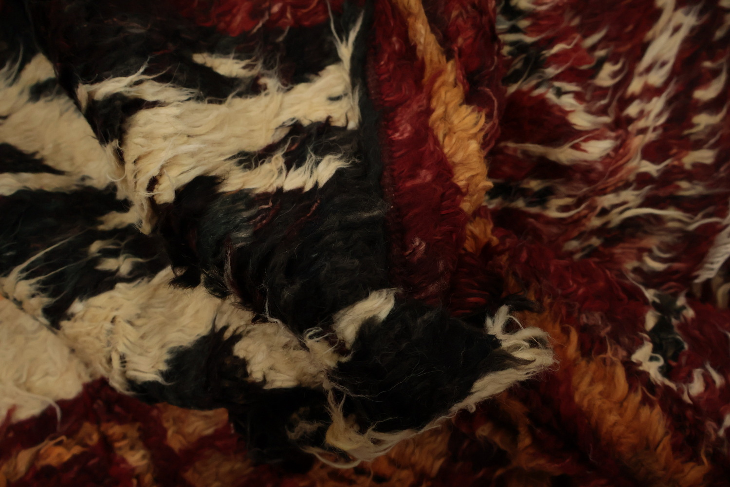 Exquisite Moroccan Wool Area Rug 8x10 with Decadent Tribal Detailing