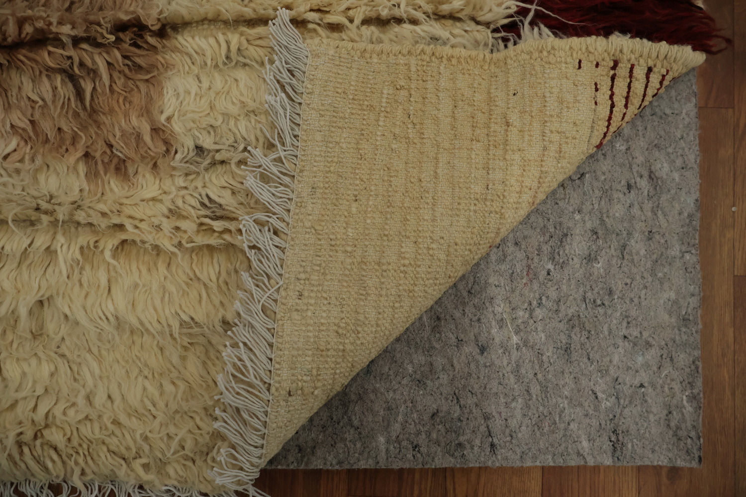 Unique Berber Moroccan Area Rug 7x9 with Bold and Earthy Hues