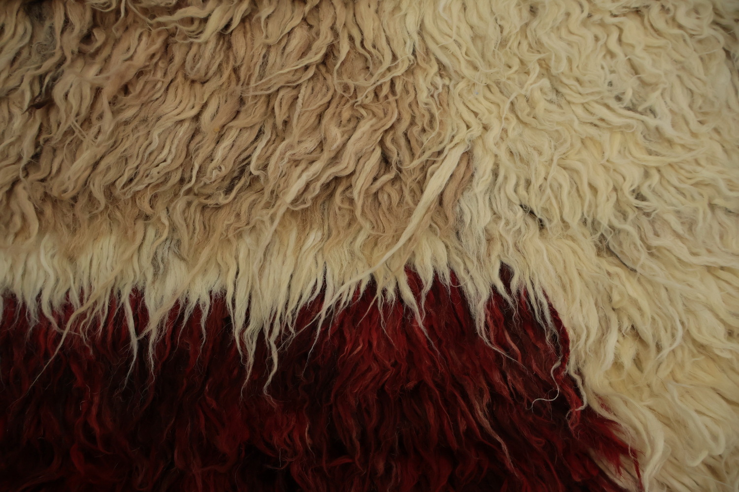 Unique Berber Moroccan Area Rug 7x9 with Bold and Earthy Hues