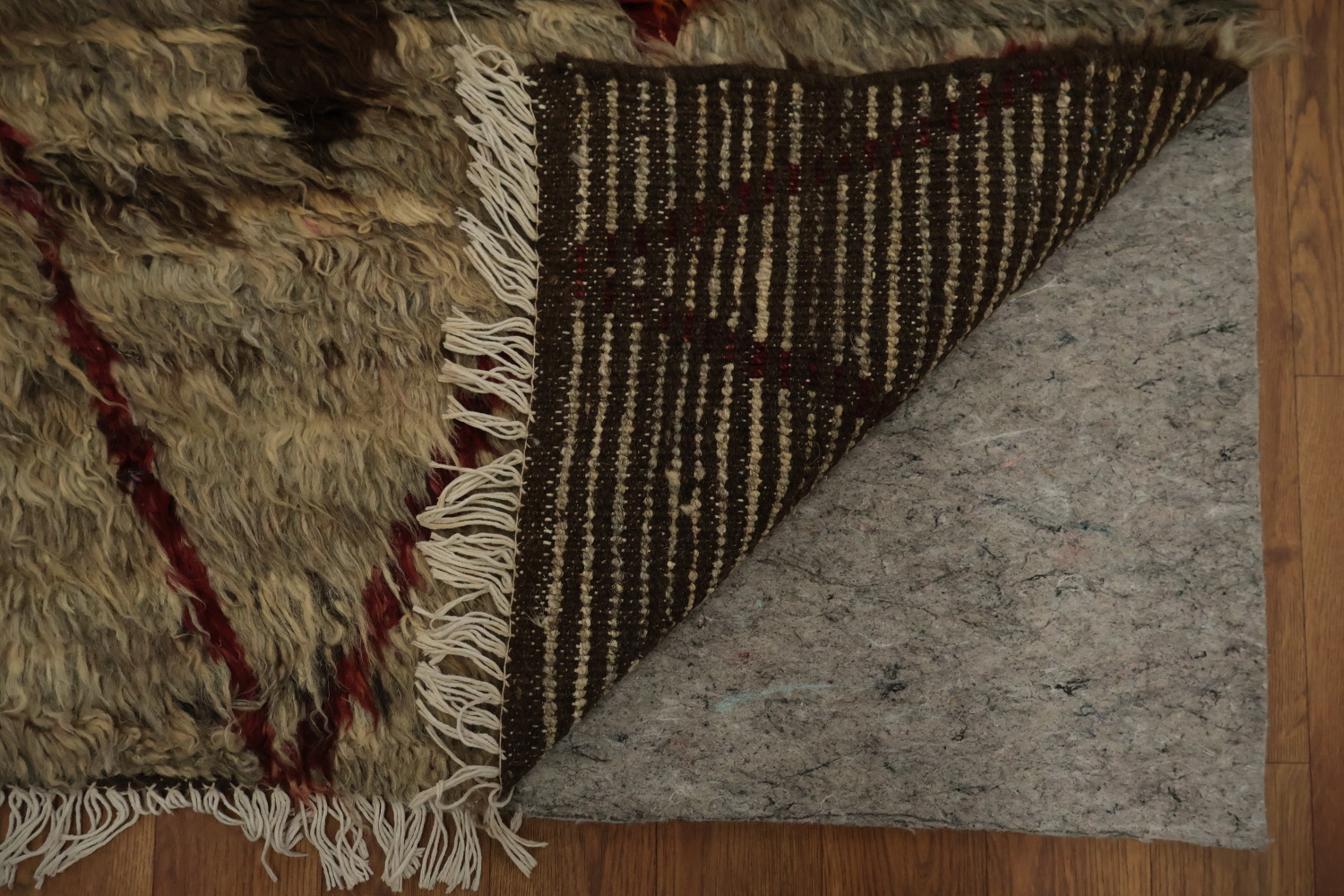 Multicolor Diamond Design Handmade Moroccan Large Rug 10x14