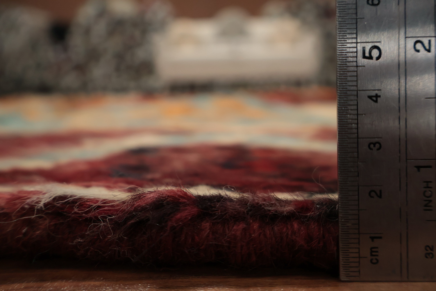 Rustic Charm Moroccan Area Rug 7x10 Perfect for any Cozy Space