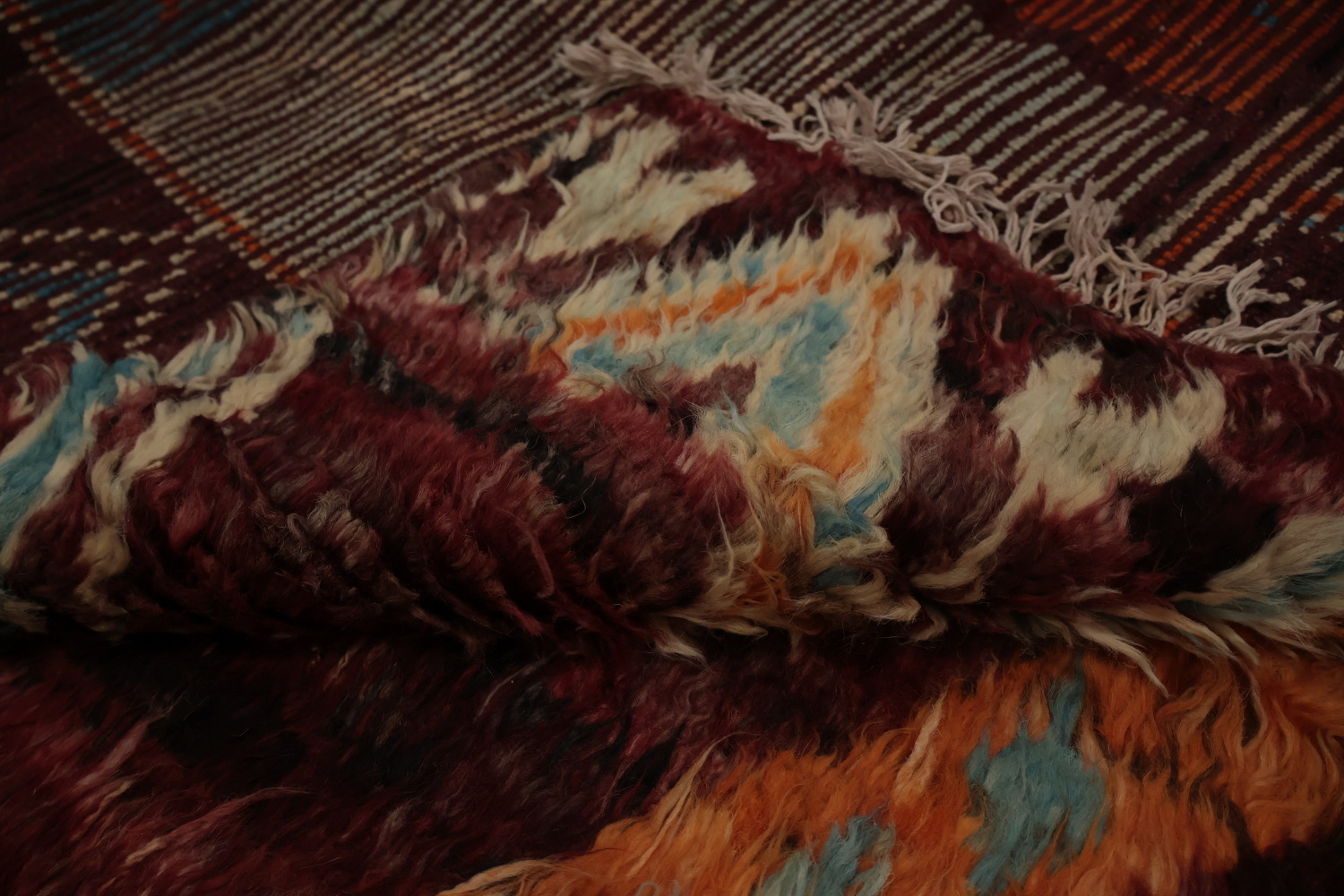 Rustic Charm Moroccan Area Rug 7x10 Perfect for any Cozy Space