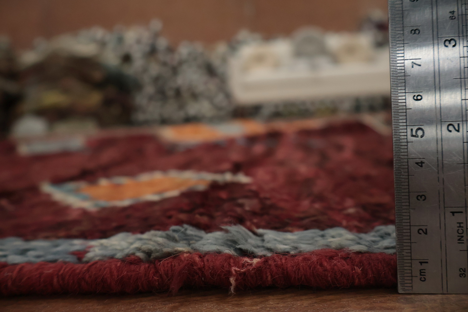 Enchanting Moroccan Area Rug 7x10 with Rich Earthy Tones