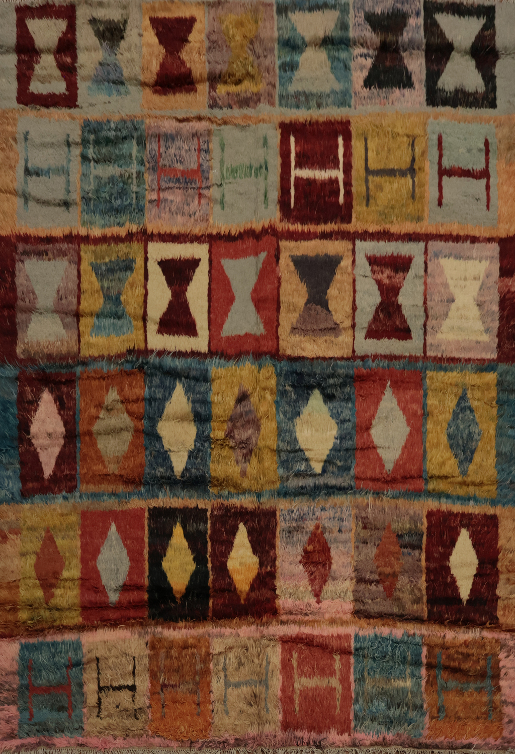 All-Over Moroccan Tribal Area Rug 8x10