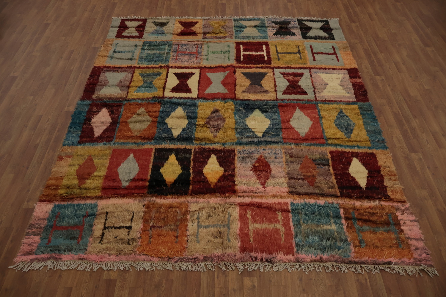 All-Over Moroccan Tribal Area Rug 8x10