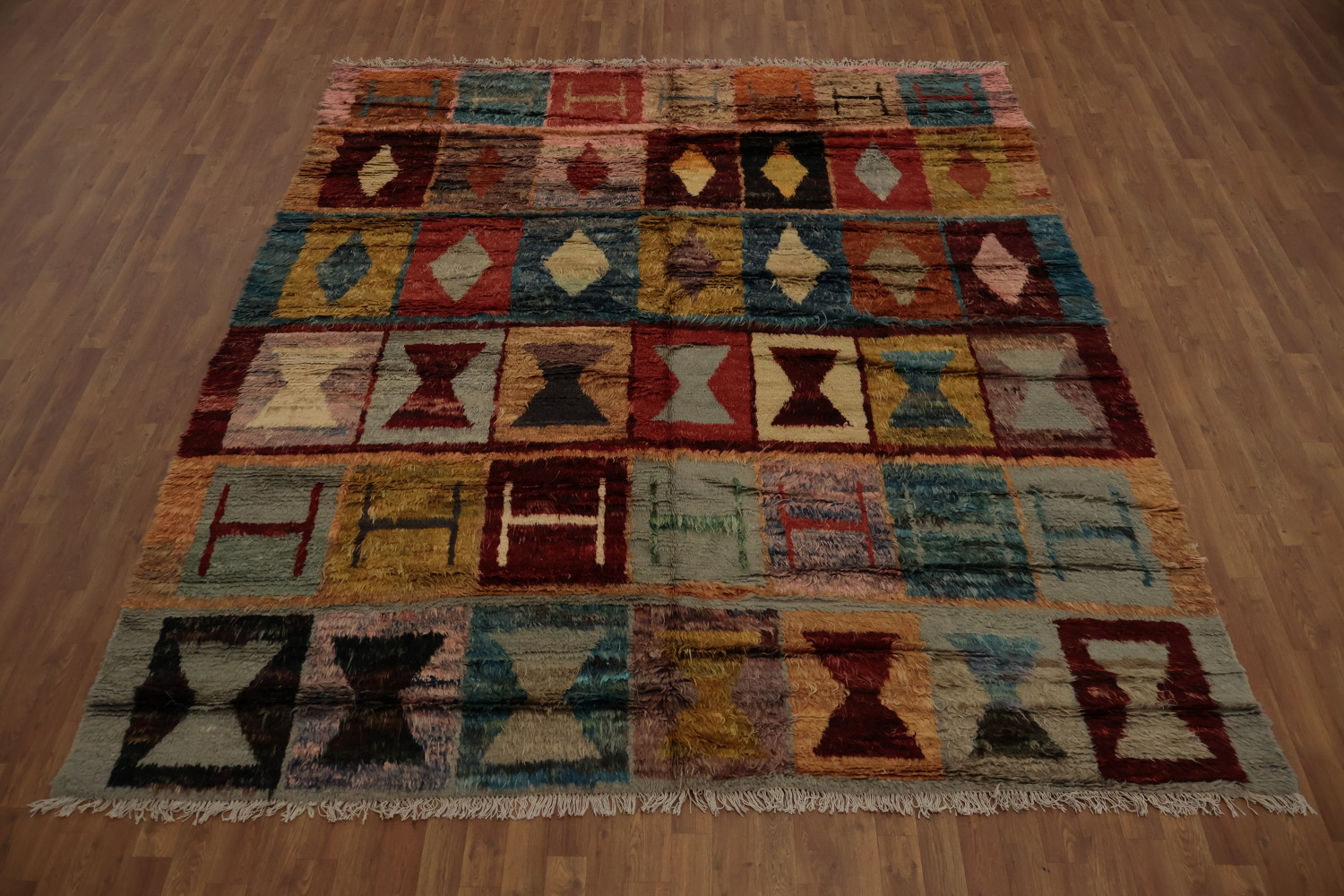 All-Over Moroccan Tribal Area Rug 8x10