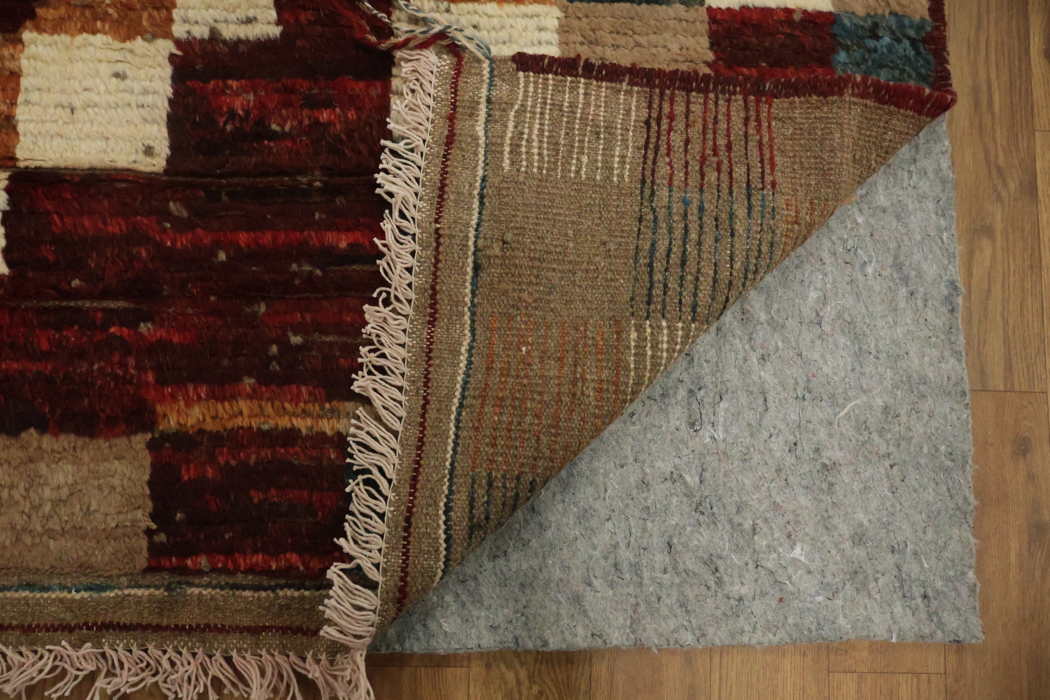 Checkered Moroccan Area Rug 6x8