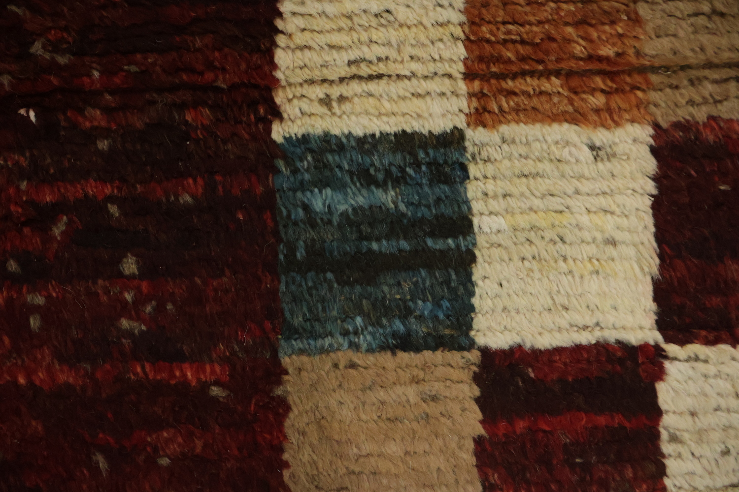 Checkered Moroccan Area Rug 6x8