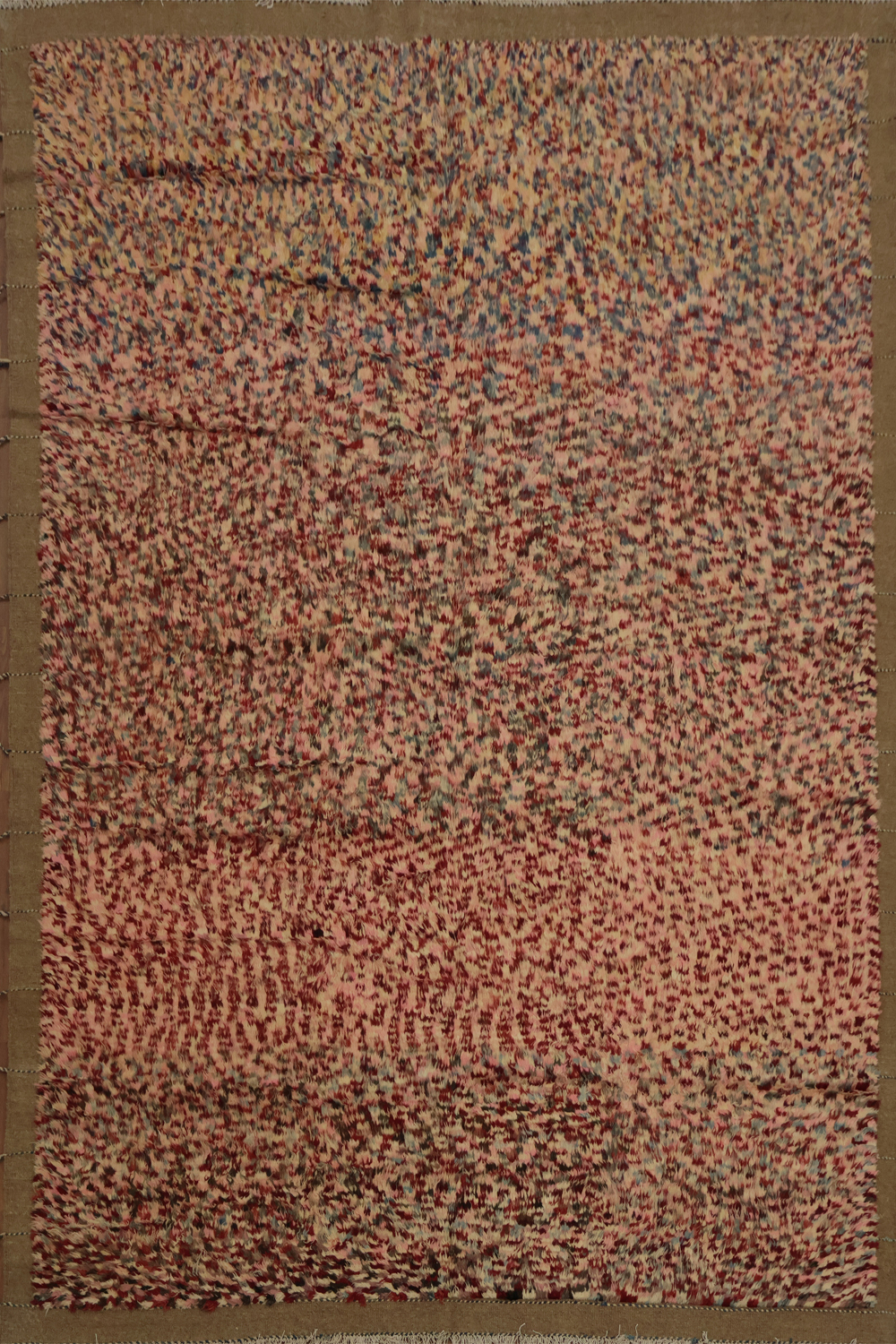 Multicolored Berber Moroccan Area Rug 8x11 for Contemporary Homes