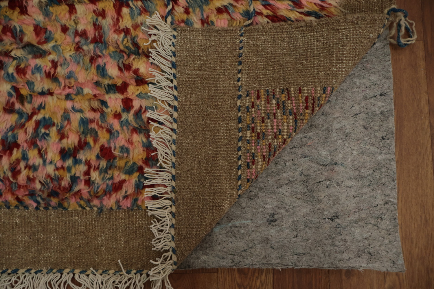 Multicolored Berber Moroccan Area Rug 8x11 for Contemporary Homes