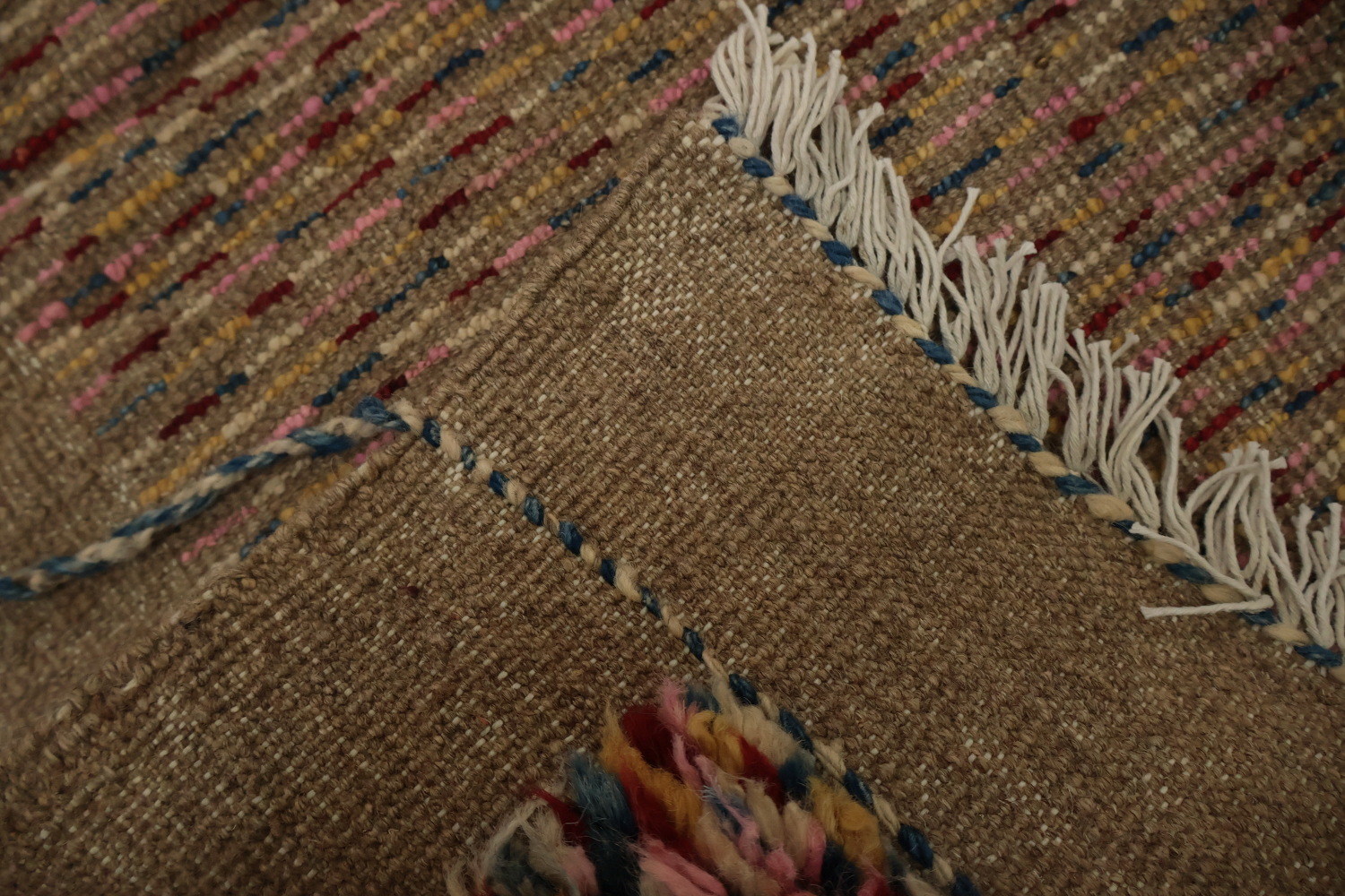 Multicolored Berber Moroccan Area Rug 8x11 for Contemporary Homes