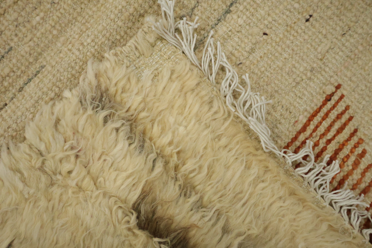 Tribal Wool Moroccan Area Rug 7x10