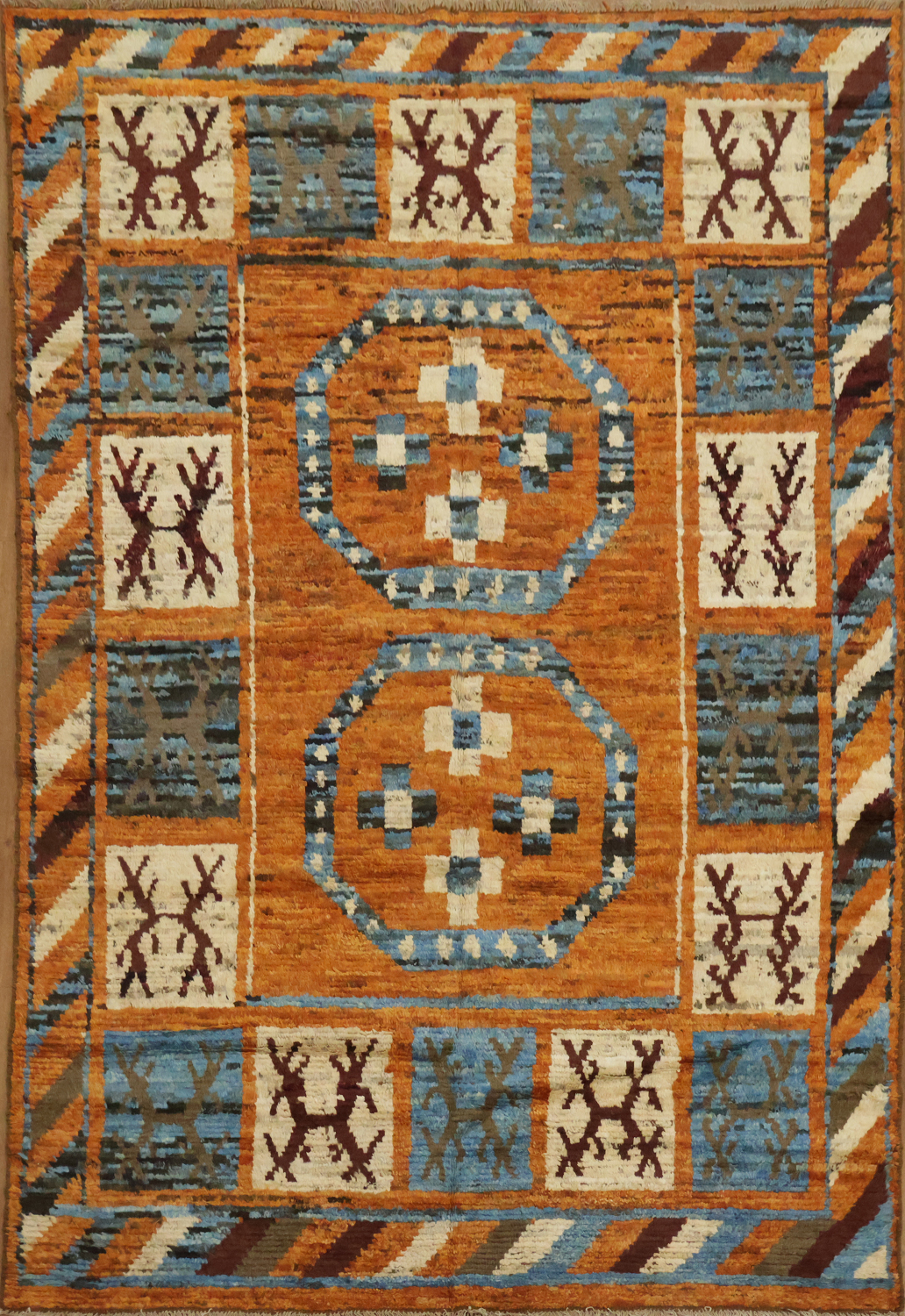 Tribal Moroccan Area Rug 7x10