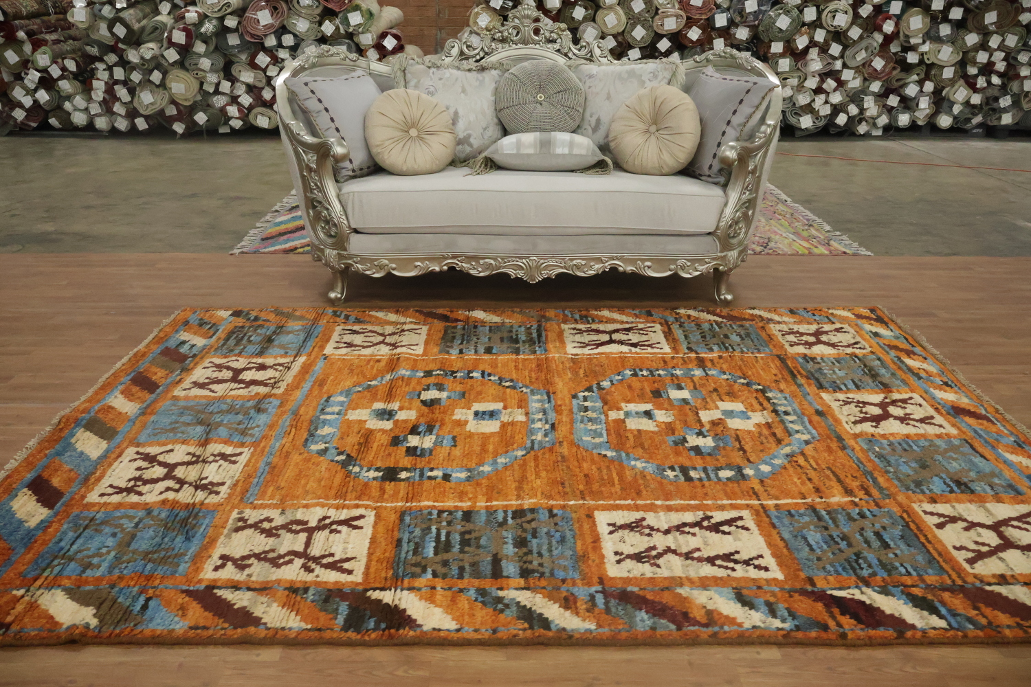 Tribal Moroccan Area Rug 7x10
