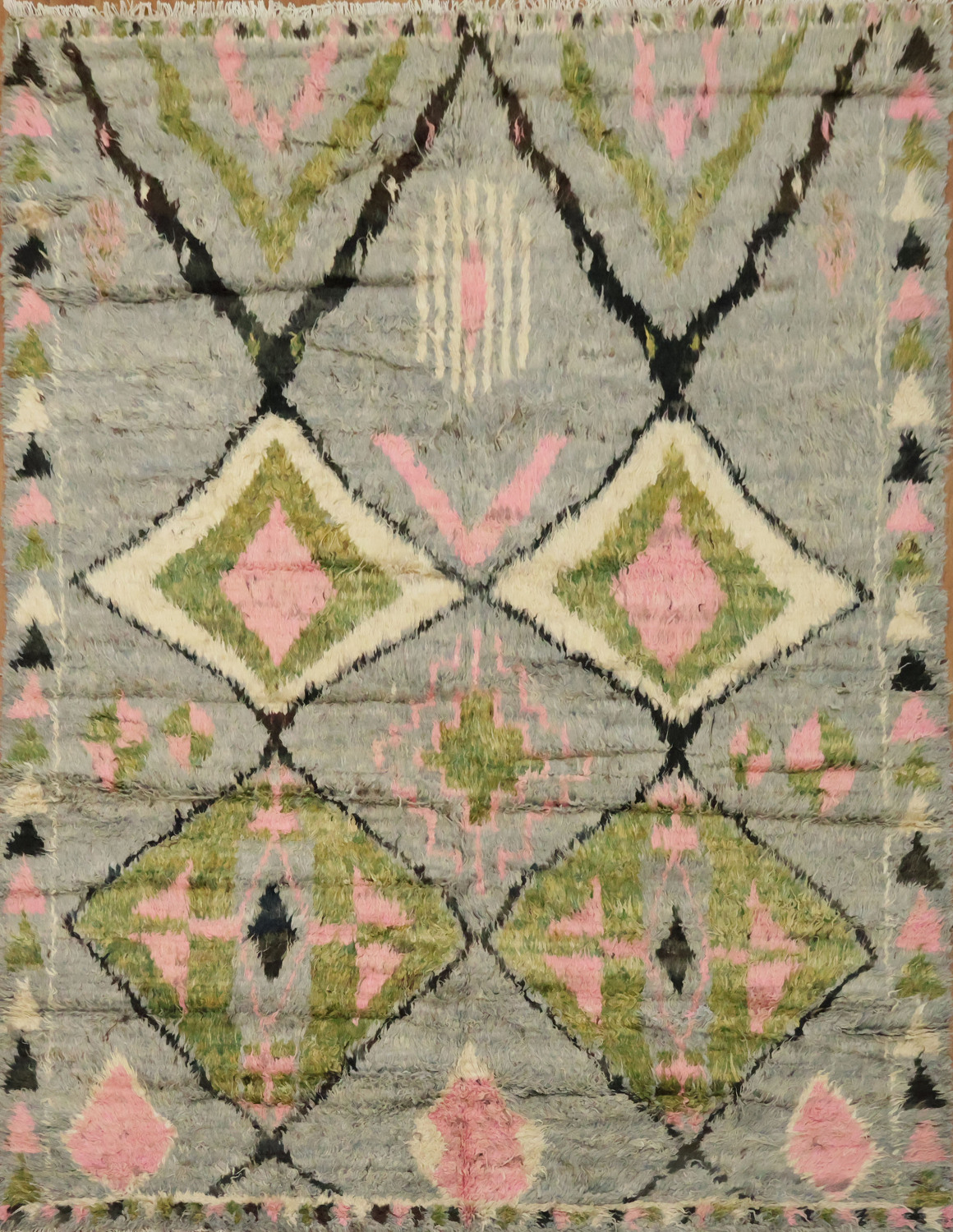 Tribal Berber Moroccan Area Rug 7x9